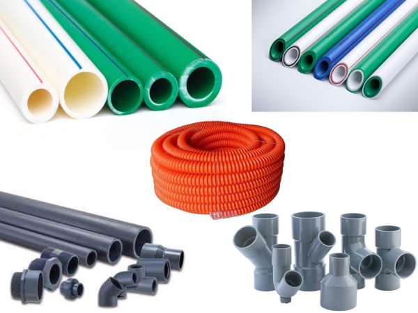 Các loại vật liệu nhựa trong xây dựng và các ứng dụng phổ biến